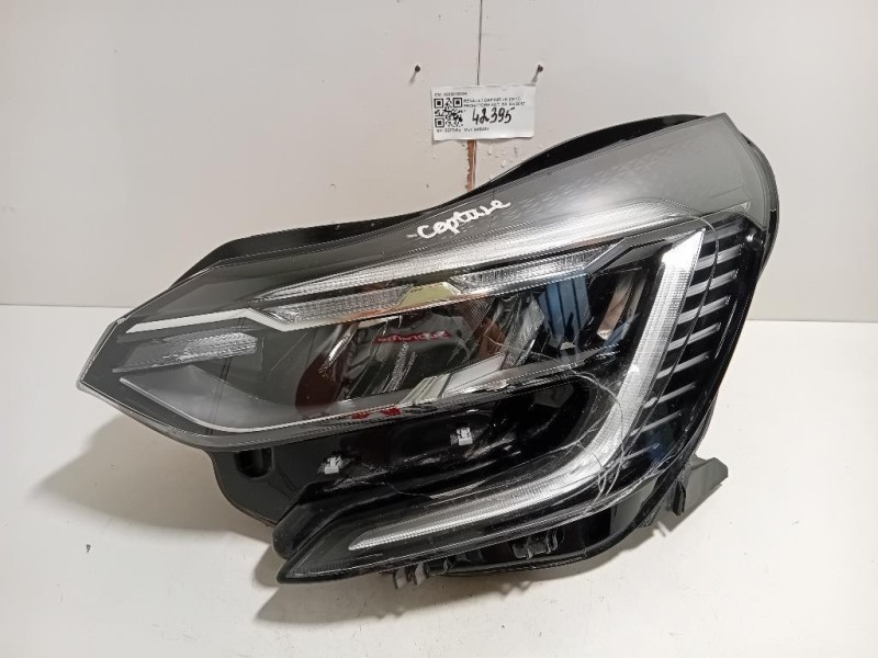 Proiettore ANT SX 260601693R DANNEGGIATO Renault Captur I 2017