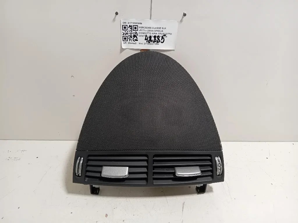Griglia Condotto ARIA Cruscotto Centrale A1718300854 Mercedes Classe SLK R171 2004