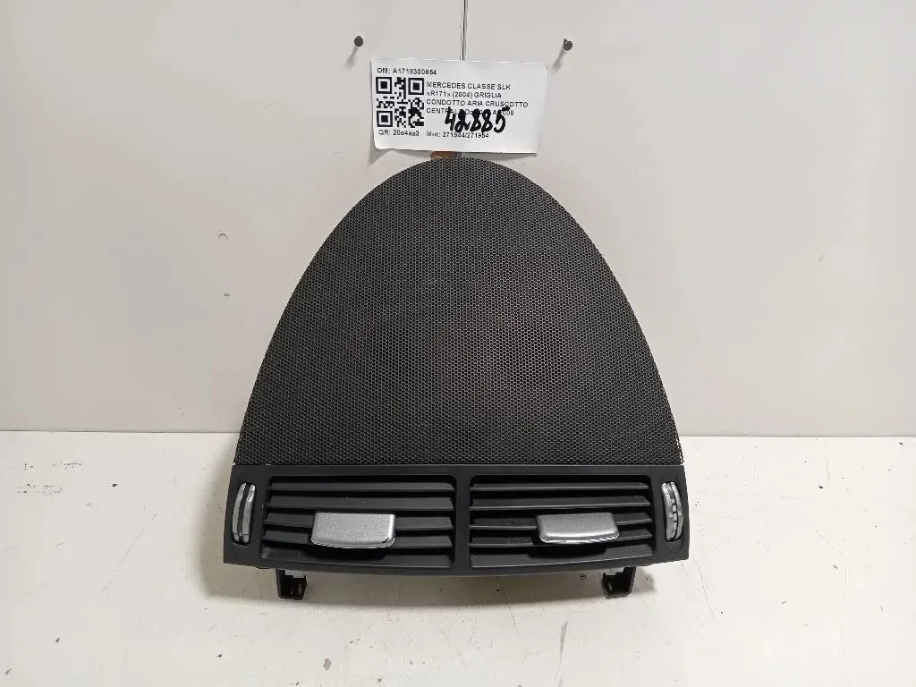 Griglia Condotto ARIA Cruscotto Centrale A1718300854 Mercedes Classe SLK R171 2004