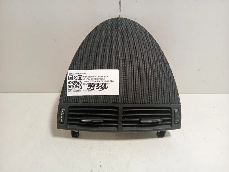 Griglia Condotto ARIA Cruscotto Centrale A1718300854 Mercedes Classe SLK R171 2004