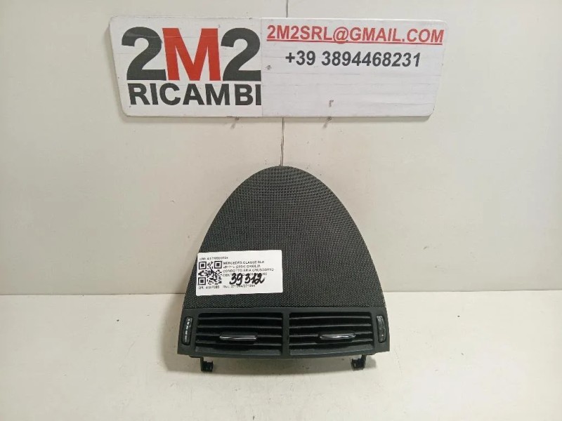 Griglia Condotto ARIA Cruscotto Centrale A1718300854 Mercedes Classe SLK R171 2004