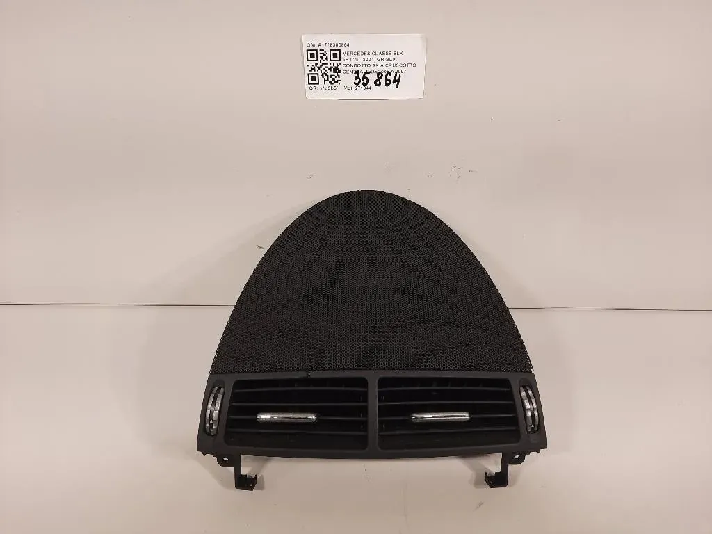 Griglia Condotto ARIA Cruscotto Centrale A1718300854 Mercedes Classe SLK R171 2004
