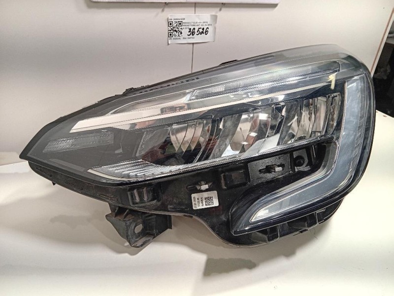 Proiettore ANT SX 260604183R Renault CLIO IV 2013