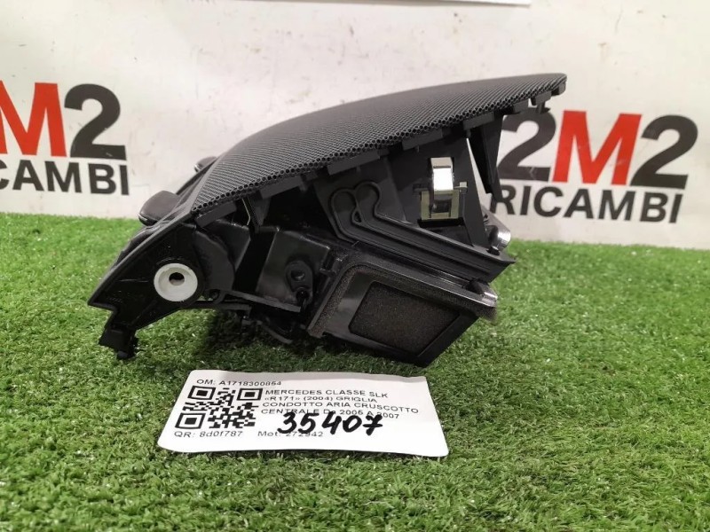 Griglia Condotto ARIA Cruscotto Centrale A1718300854 Mercedes Classe SLK R171 2008