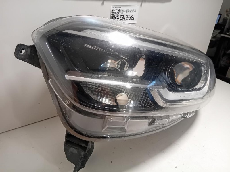 Proiettore ANT SX 260602051R Renault Kadjar 2015