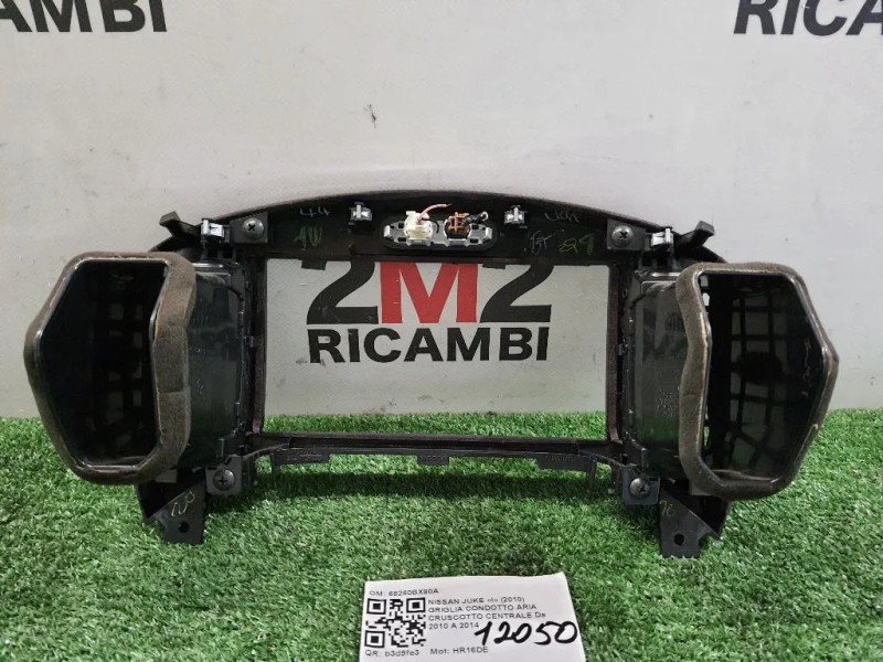 Griglia Condotto ARIA Cruscotto Centrale 68260BX80A Nissan JUKE I 2010