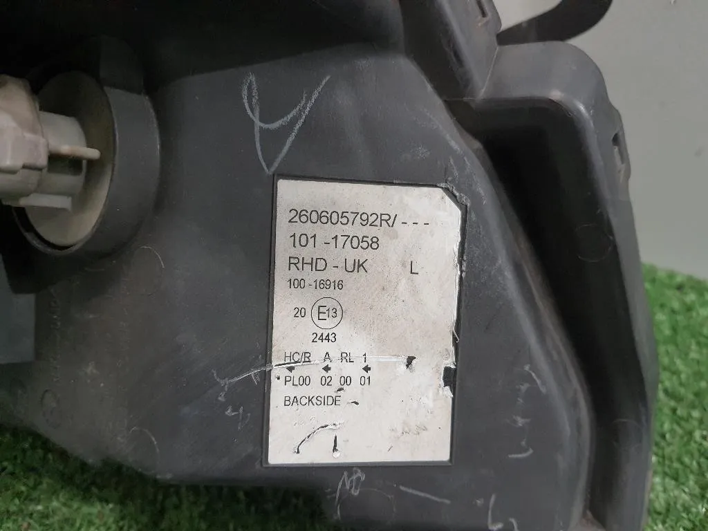 Proiettore ANT SX 260605792R Renault Kangoo III 2008