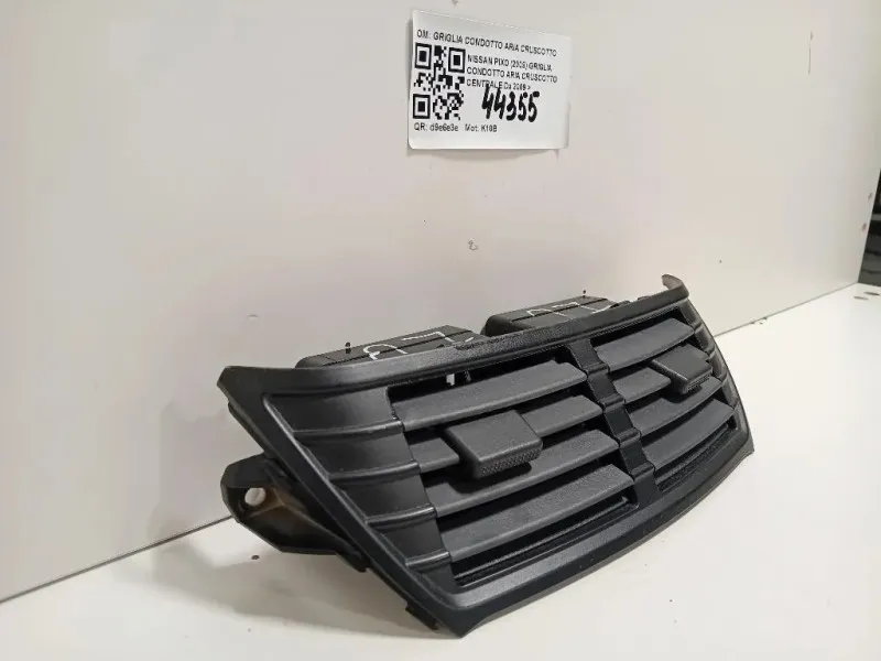 Griglia Condotto ARIA Cruscotto Centrale GRIGLIA CONDOTTO ARIA CRUSCOTTO CENTRALE Nissan PIXO 2009