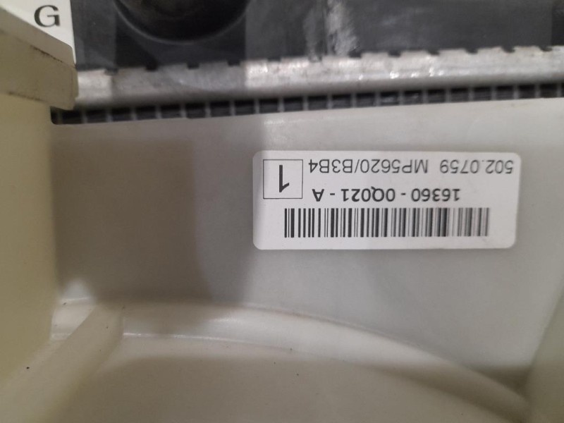 Radiatore Acqua CZ4221753582 163600Q021A Toyota AYGO II 2018