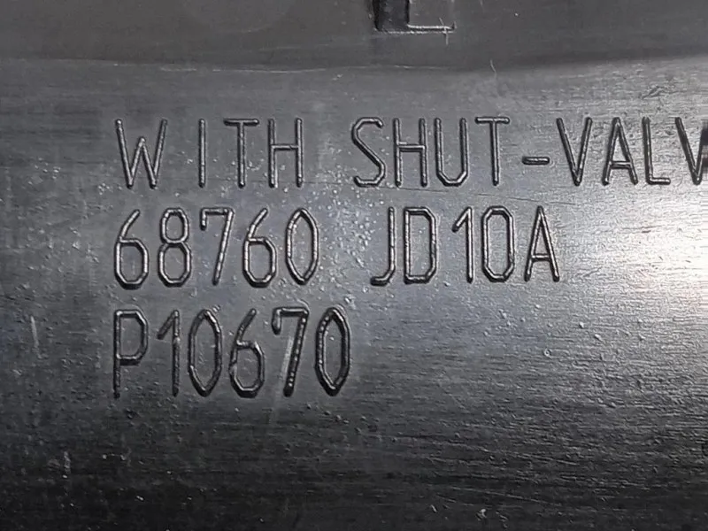 Griglia Condotto ARIA Cruscotto Centrale 68760-JD10A SX+DX Nissan Qashqai I 2007