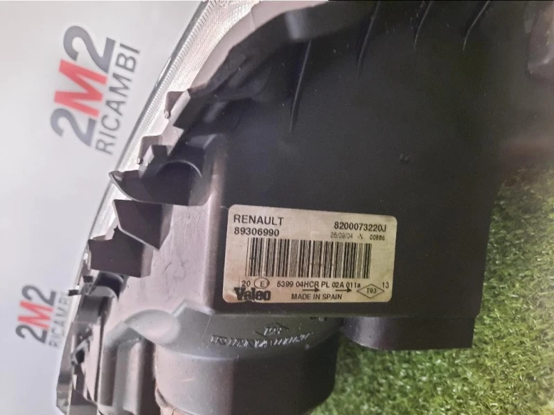 Proiettore ANT SX 89306990 Renault Megane II CC 2003