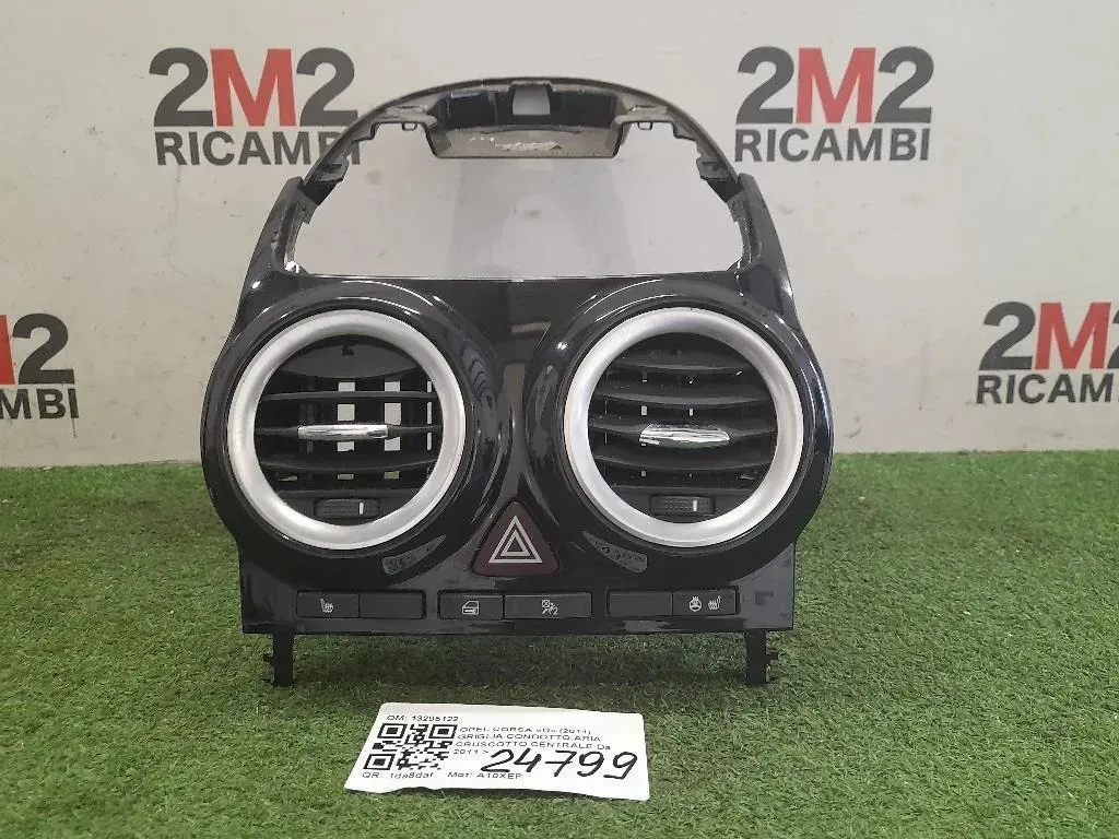 Griglia Condotto ARIA Cruscotto Centrale 13295122 Opel Corsa D 2011