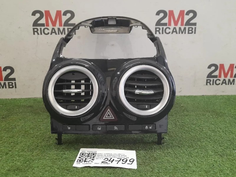 Griglia Condotto ARIA Cruscotto Centrale 13295122 Opel Corsa D 2011