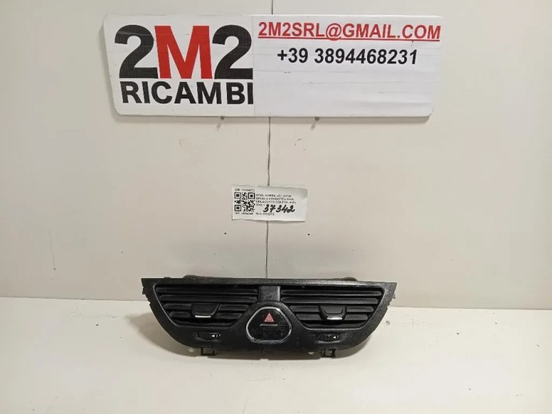 Griglia Condotto ARIA Cruscotto Centrale 13384933 Opel Corsa E 2014