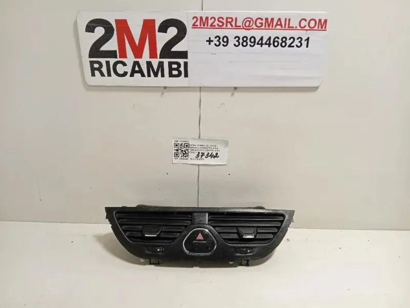 Griglia Condotto ARIA Cruscotto Centrale 13384933 Opel Corsa E 2014