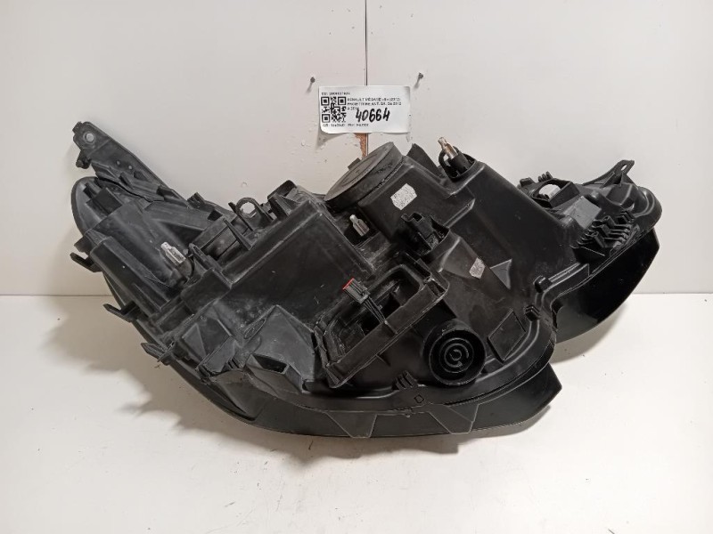 Proiettore ANT SX 260602792R Renault Mégane III 2012