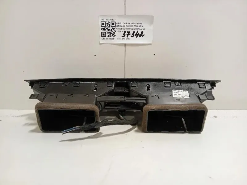 Griglia Condotto ARIA Cruscotto Centrale 13384933 Opel Corsa E 2014