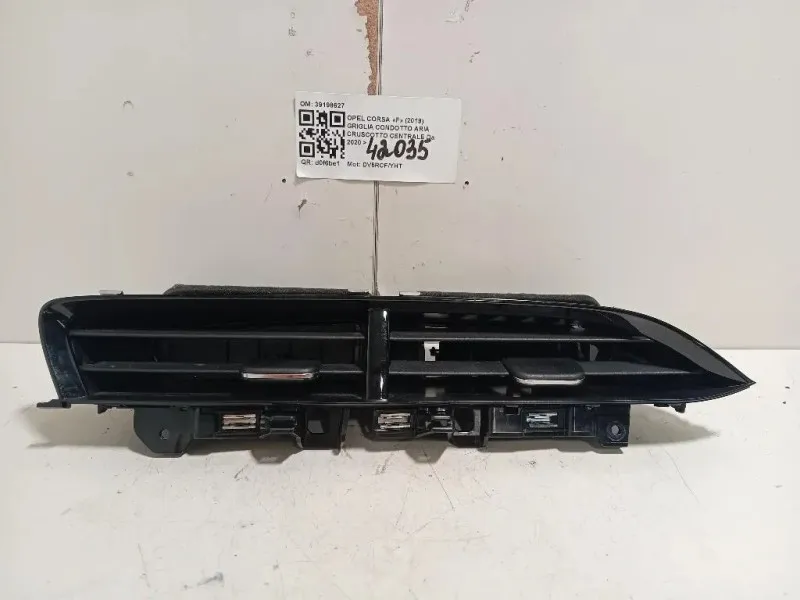Griglia Condotto ARIA Cruscotto Centrale 39198627 Opel Corsa F 2019