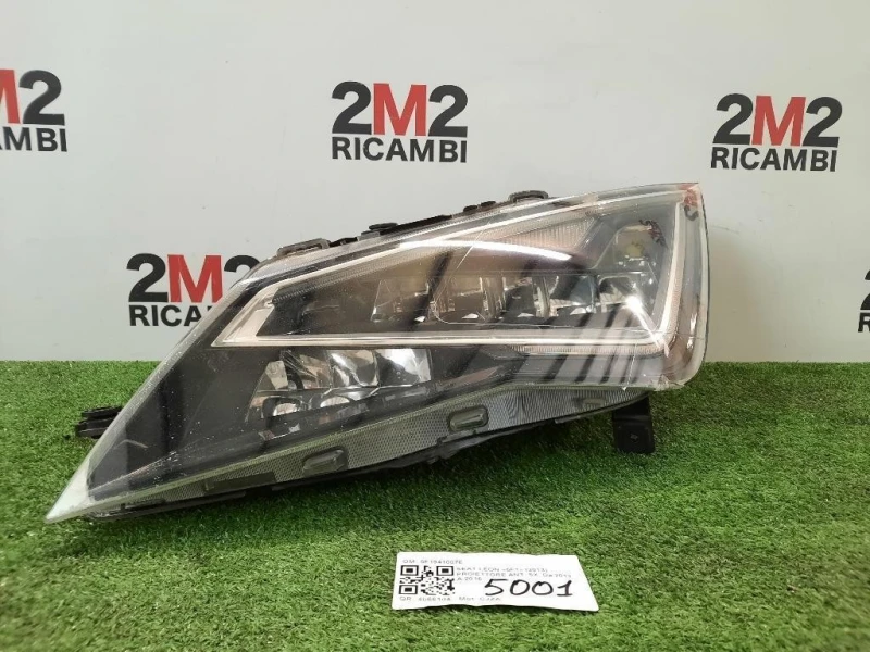 Proiettore ANT SX 5F1941007E Seat LEON 5F1 2013
