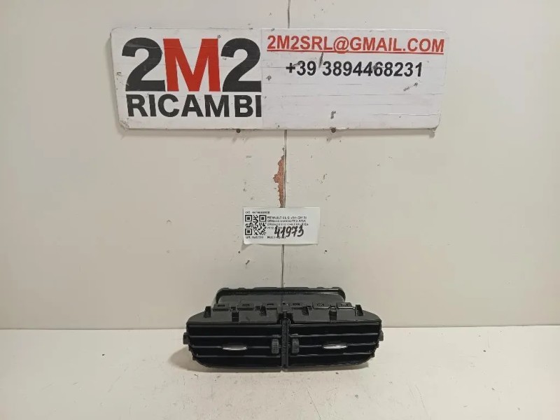 Griglia Condotto ARIA Cruscotto Centrale 687508859R Renault CLIO IV 2013