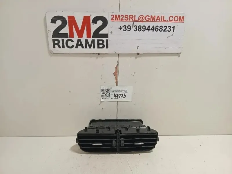 Griglia Condotto ARIA Cruscotto Centrale 687508859R Renault CLIO IV 2013