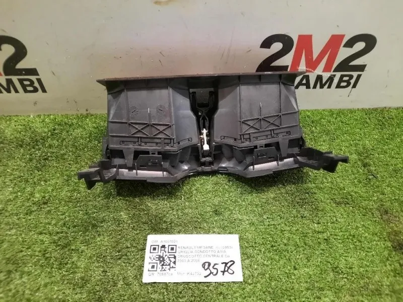 Griglia Condotto ARIA Cruscotto Centrale A1007021 Renault Mégane II 2003