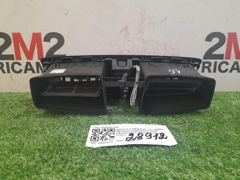 Griglia Condotto ARIA Cruscotto Centrale 682600016R Renault Mégane III 2009