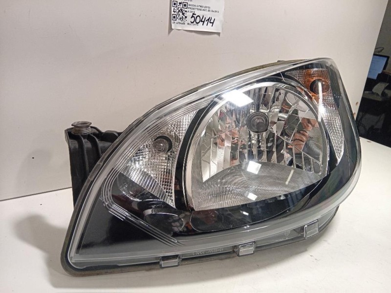 Proiettore ANT SX 1EJ010672-01 Skoda Citigo 2012