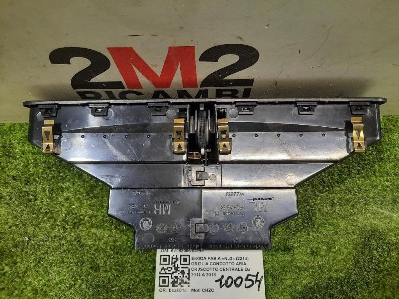 Griglia Condotto ARIA Cruscotto Centrale 6V0820951C9B9 Skoda Fabia NJ3 2014