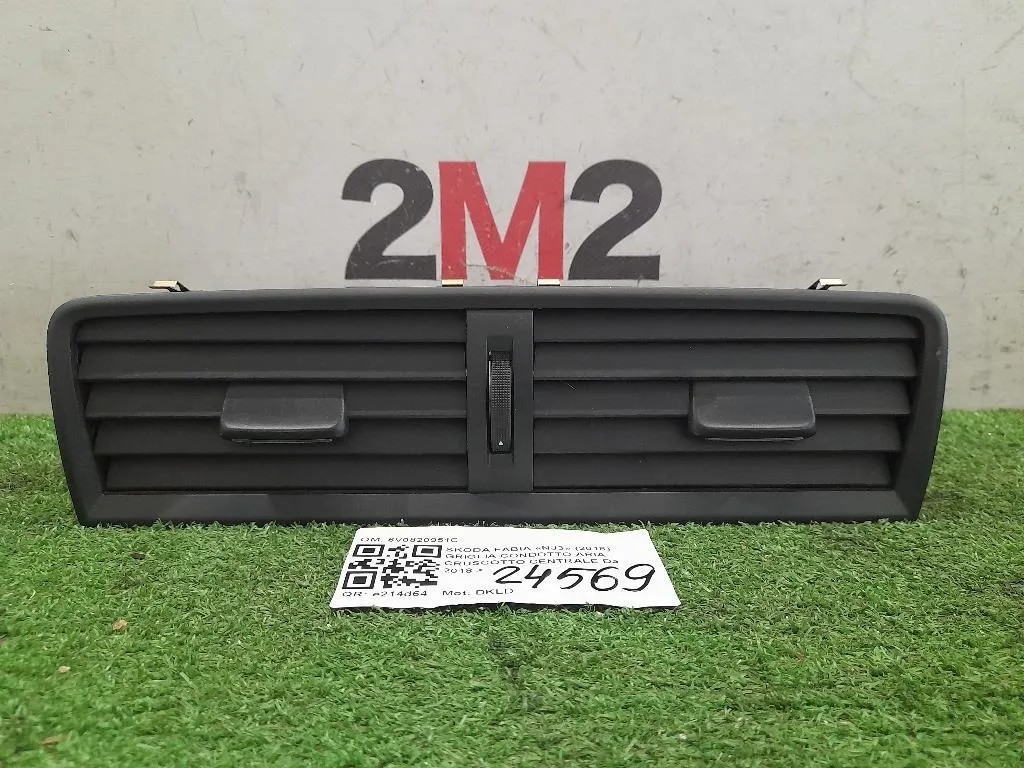 Griglia Condotto ARIA Cruscotto Centrale 6V0820951C Skoda Fabia NJ3 2018