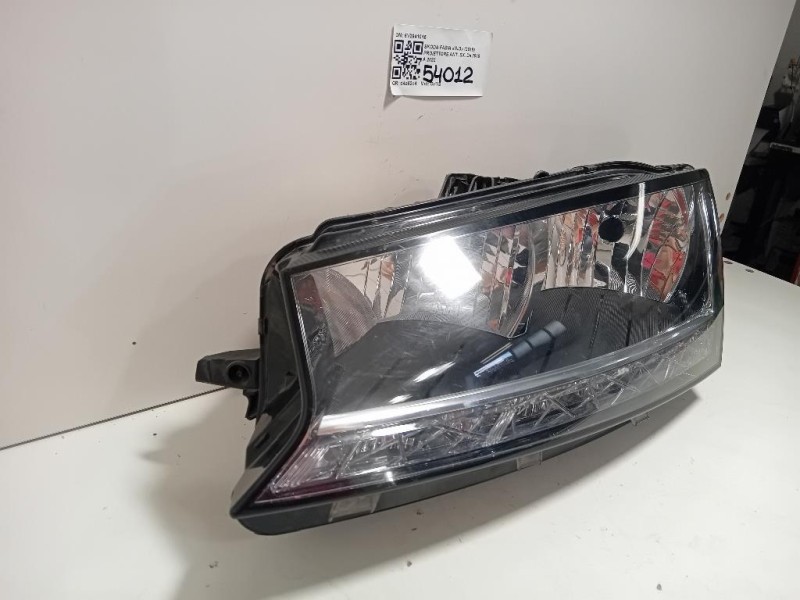 Proiettore ANT SX 6V2941015 Skoda Fabia NJ3 2018