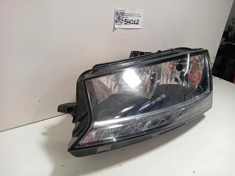 Proiettore ANT SX 6V2941015 Skoda Fabia NJ3 2018
