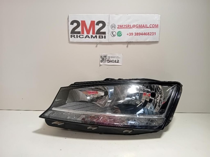 Proiettore ANT SX 6V2941015 Skoda Fabia NJ3 2018