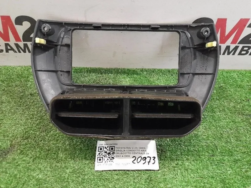 Griglia Condotto ARIA Cruscotto Centrale 5541042080 Toyota RAV 4 II 2000