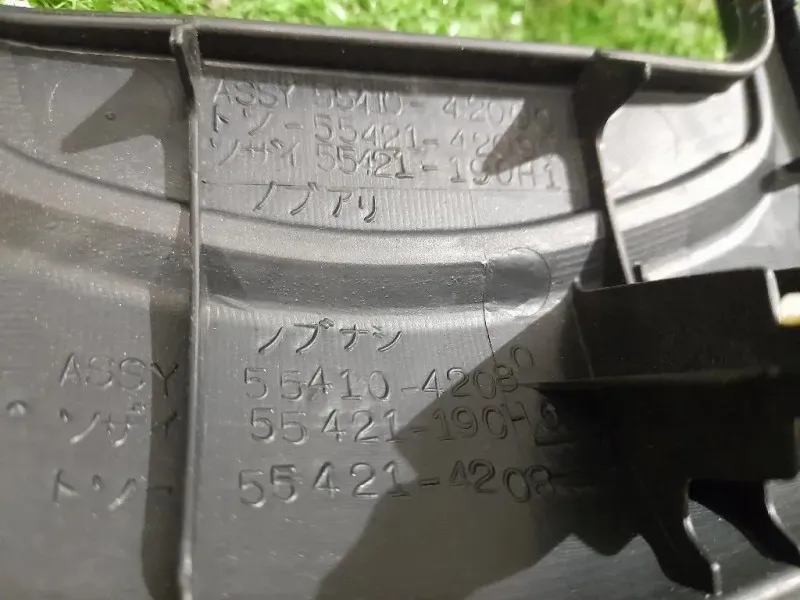 Griglia Condotto ARIA Cruscotto Centrale 5541042080 Toyota RAV 4 II 2000