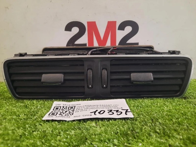 Griglia Condotto ARIA Cruscotto Centrale 3AC819728A Volkswagen Passat VI 2011