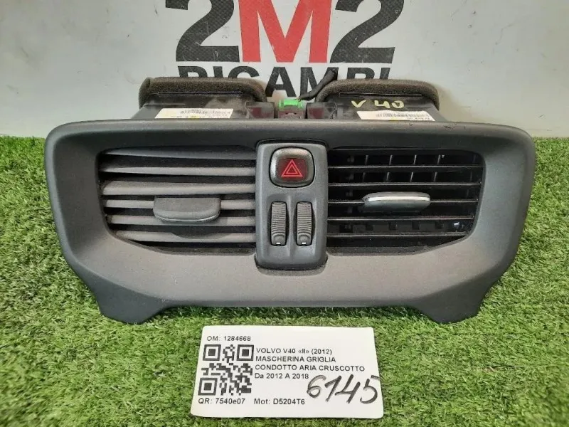 Griglia Condotto ARIA Cruscotto Centrale Volvo V40 II 2012