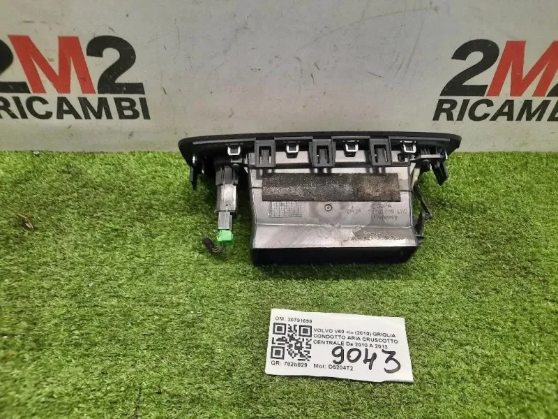 Griglia Condotto ARIA Cruscotto Centrale 30791699 Volvo V60 I 2010
