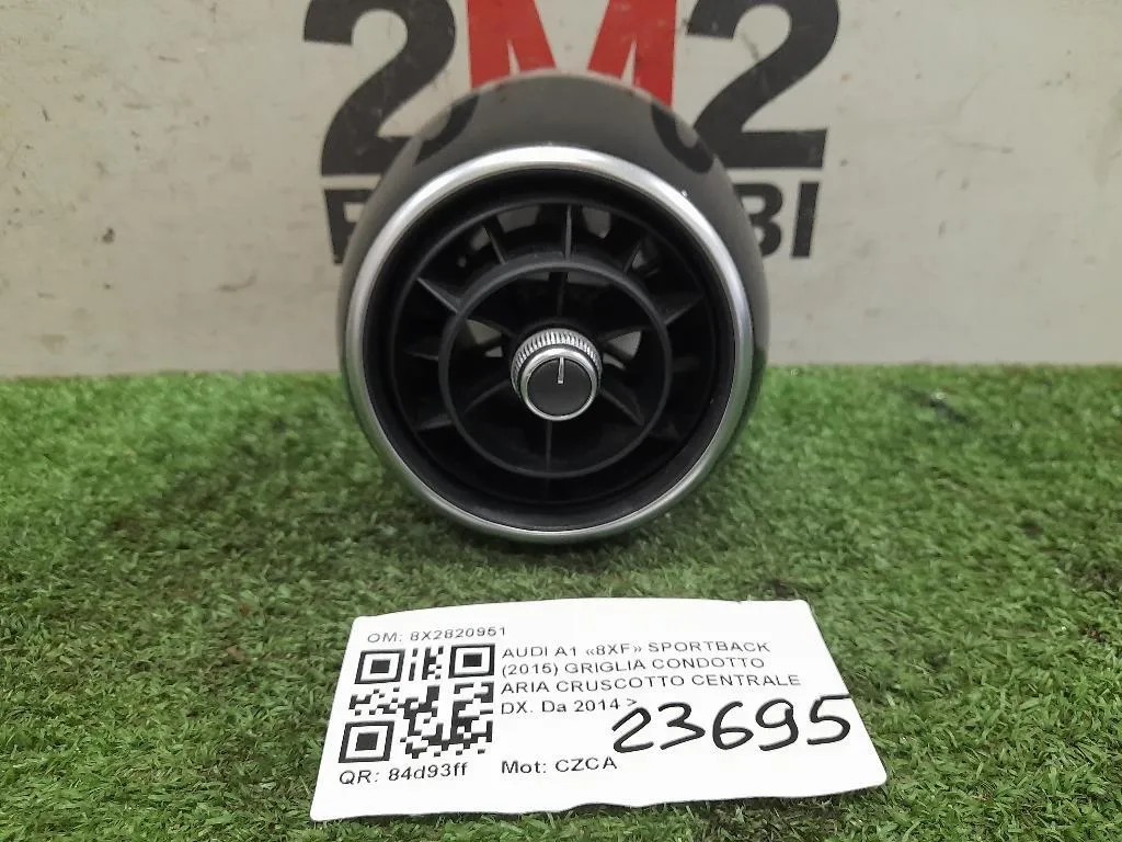 Griglia Condotto ARIA Cruscotto Centrale DX 8X2820951 Audi A1 8XF Sportback 2015