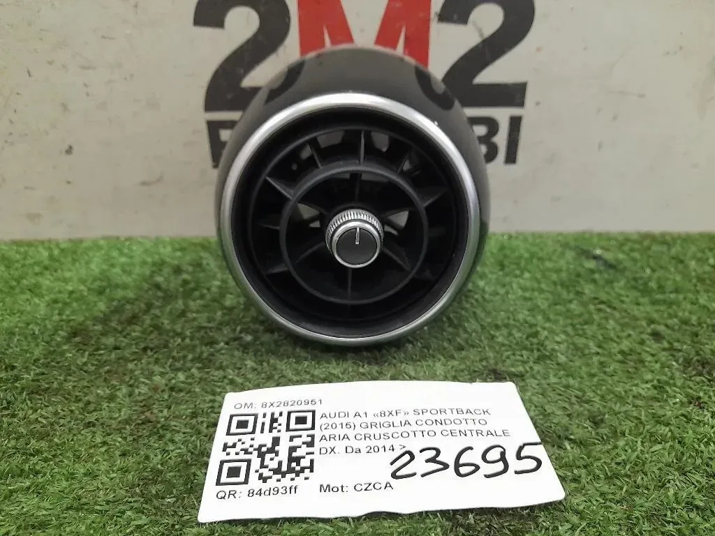 Griglia Condotto ARIA Cruscotto Centrale DX 8X2820951 Audi A1 8XF Sportback 2015