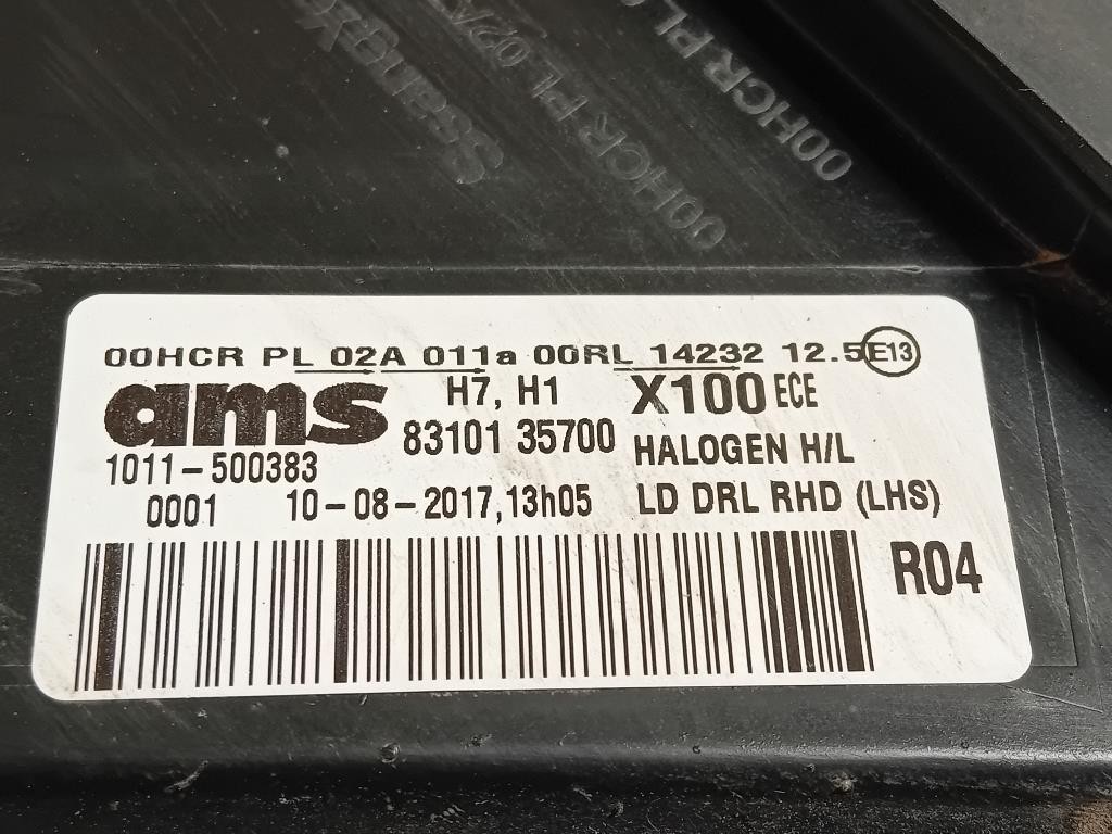 Proiettore ANT SX 83101 35700 Ssangyong Tivoli 2015