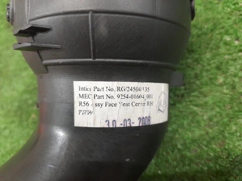 Griglia Condotto ARIA Cruscotto Centrale DX RG24504 DX Mini MINI Clubman R55 2008