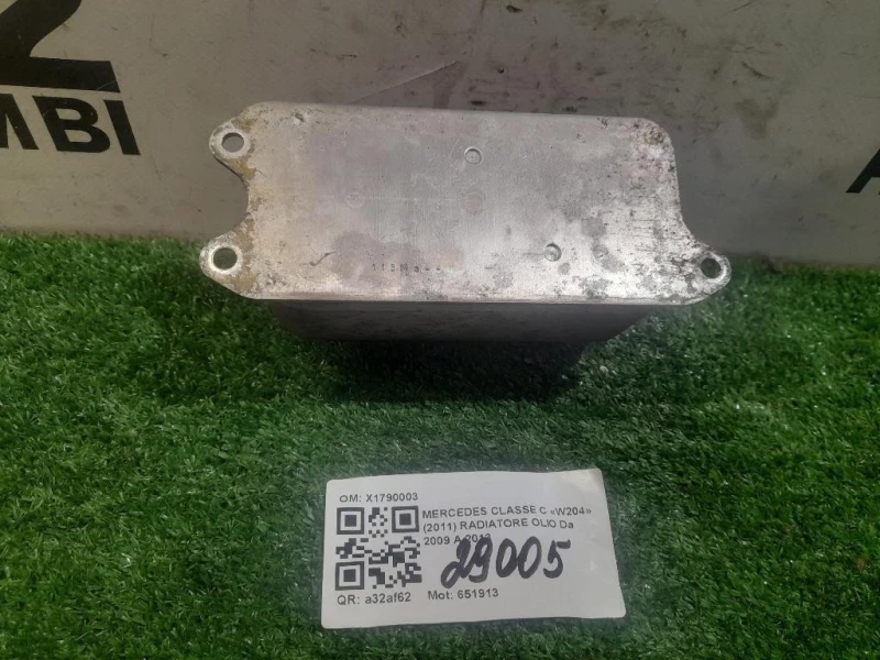 Radiatore OLIO X1790003 Mercedes Classe C W204 2011