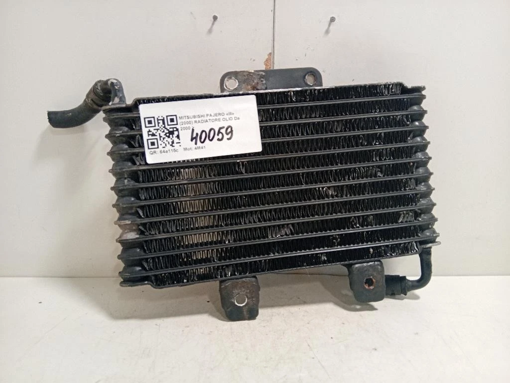 Radiatore OLIO ME203946 Mitsubishi Pajero III 2000