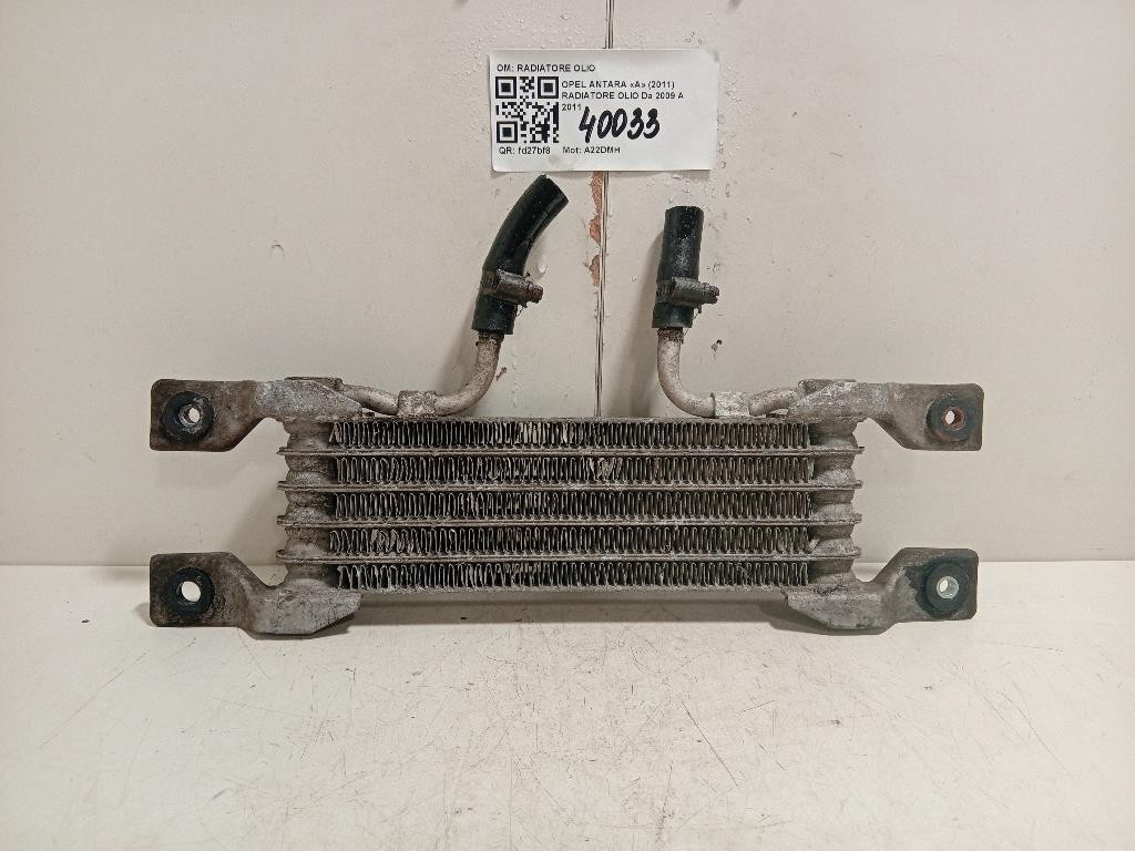 Radiatore OLIO RADIATORE OLIO Opel Antara A 2011