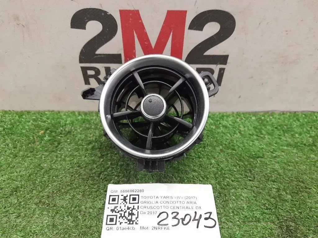 Griglia Condotto ARIA Cruscotto Centrale DX 5556862280 Toyota Yaris IV 2017