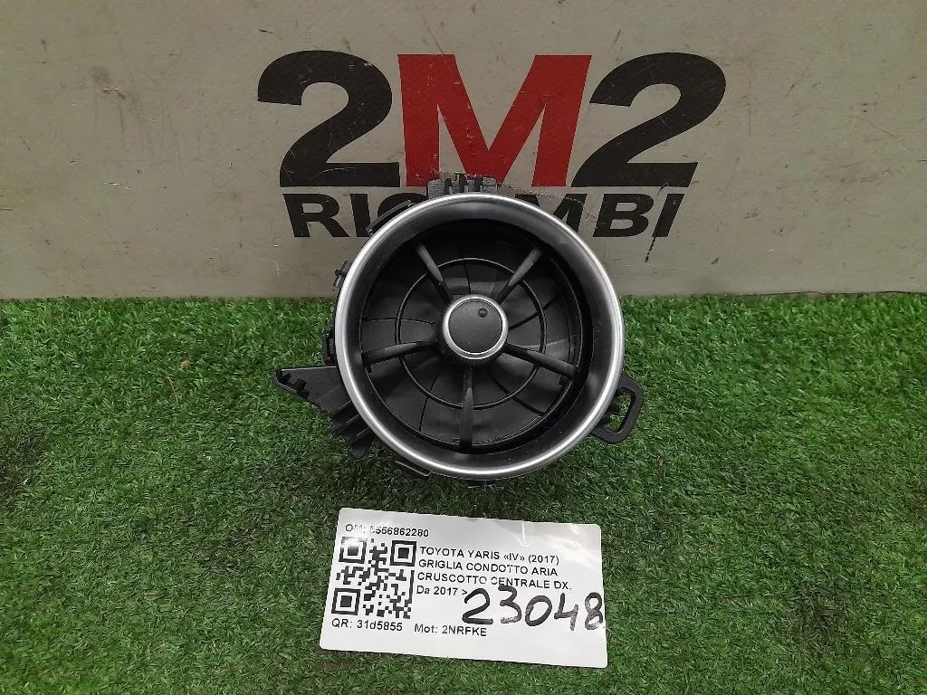 Griglia Condotto ARIA Cruscotto Centrale DX 5556862280 Toyota Yaris IV 2017