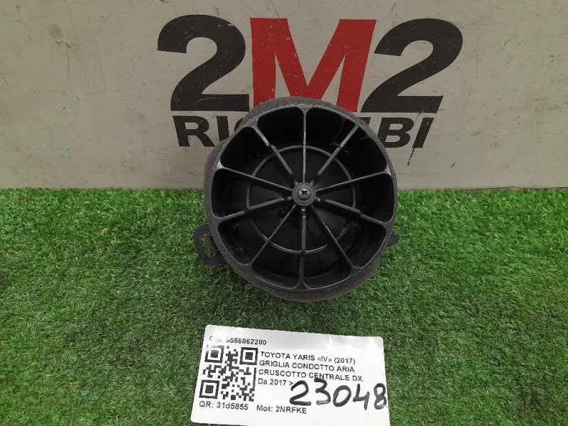 Griglia Condotto ARIA Cruscotto Centrale DX 5556862280 Toyota Yaris IV 2017