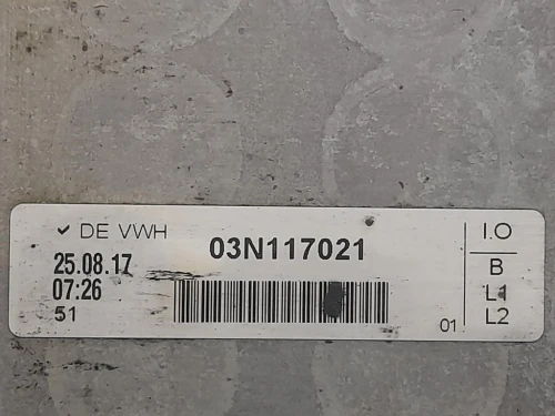 Radiatore OLIO 03N117021 Volkswagen GOLF VII 2013