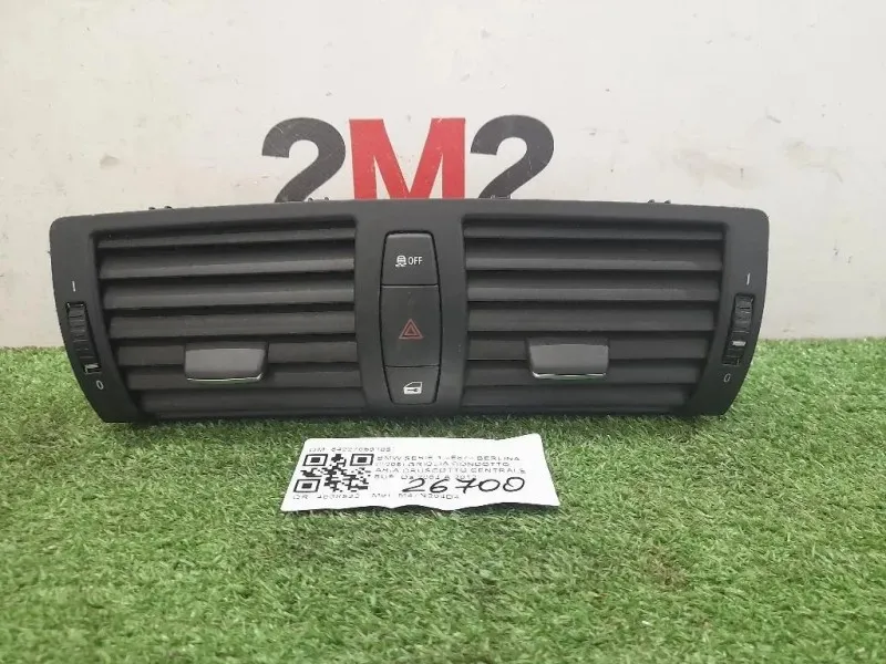 Griglia Condotto ARIA Cruscotto Centrale SUP 64227059189 Bmw Serie 1 E87 Berlina 2005